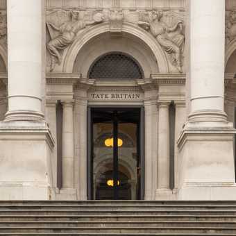 Entrance to Tate Britain.